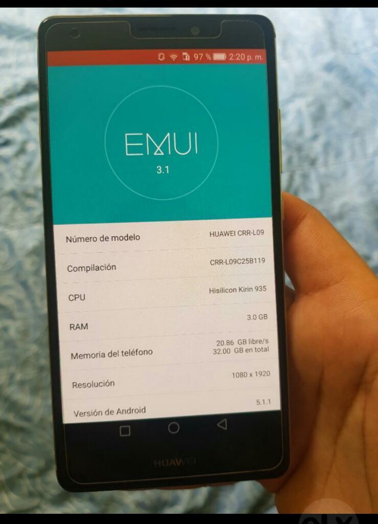 Vendo O Cambio Huawei Mate S Libre 9/10