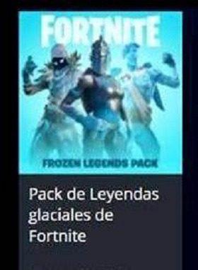 Fortnite Pack Frozen Legends Ps4