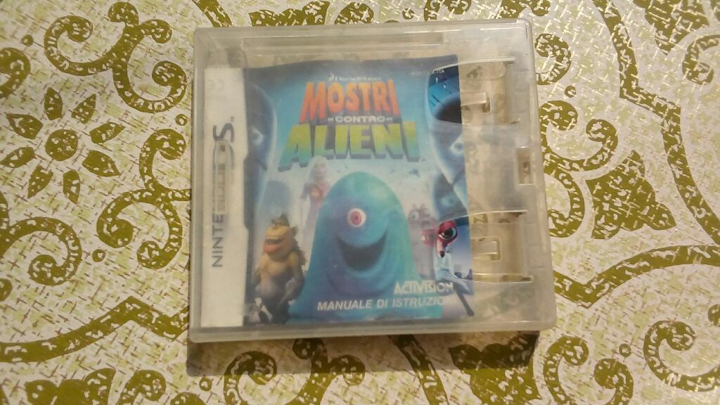 Juego Monster Vs Alien para Nintendo Ds