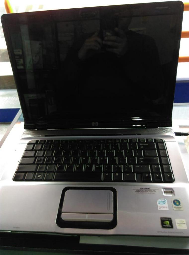 Laptop HP DV con DETALLE