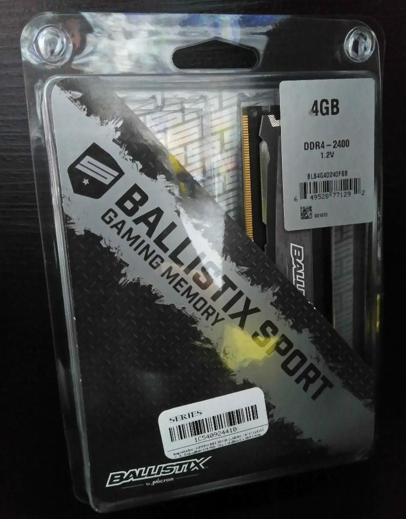 Memoria Ram Ballistix Sport DDR4 BusGB ovatec