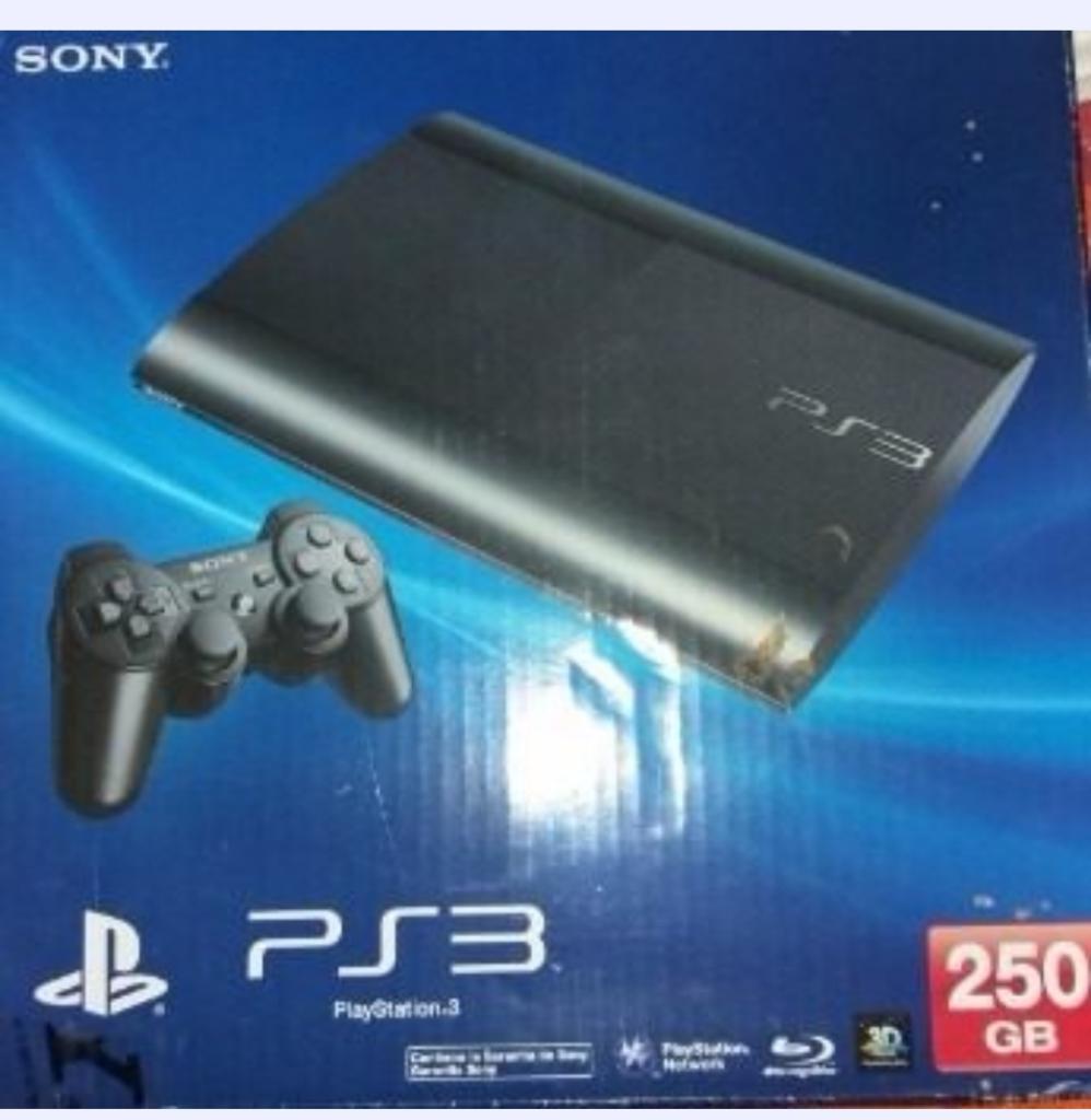 Ps3 1 Mando 10 Juegos Y Cables