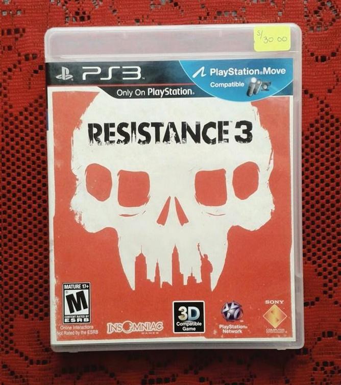 RESISTENCIA 3 PS3