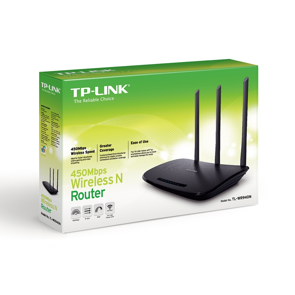 Router inalámbrico N 450Mbps TLWR940N