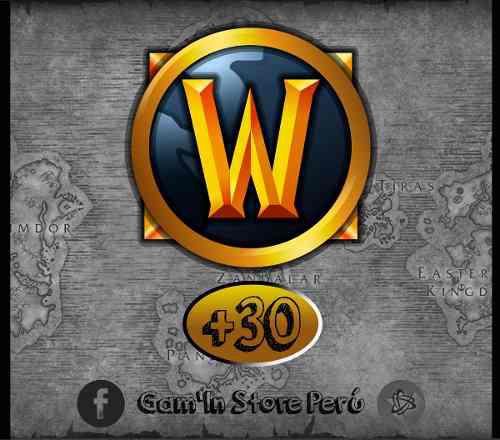 World Of Warcraft Tiempo De Juego 30 Dias