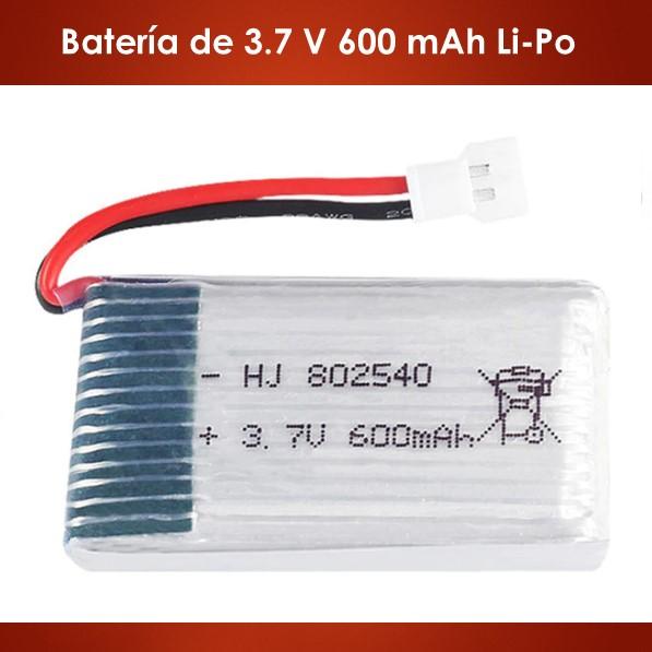 Bateria Lipo 3.7v 600mah 25c Syma X5c X5c1 X5sc X5sw H5c