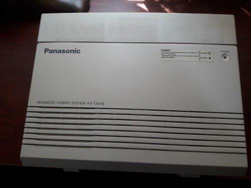 Central Telefónica Panasonic Kx-ta616 + Telf. Program.