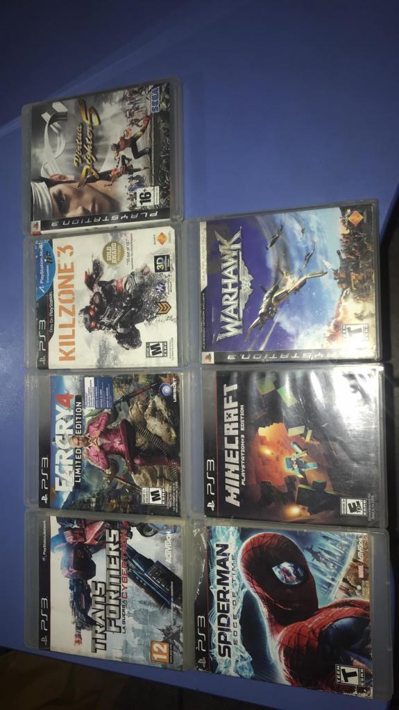 Juegos de Ps3 por separado