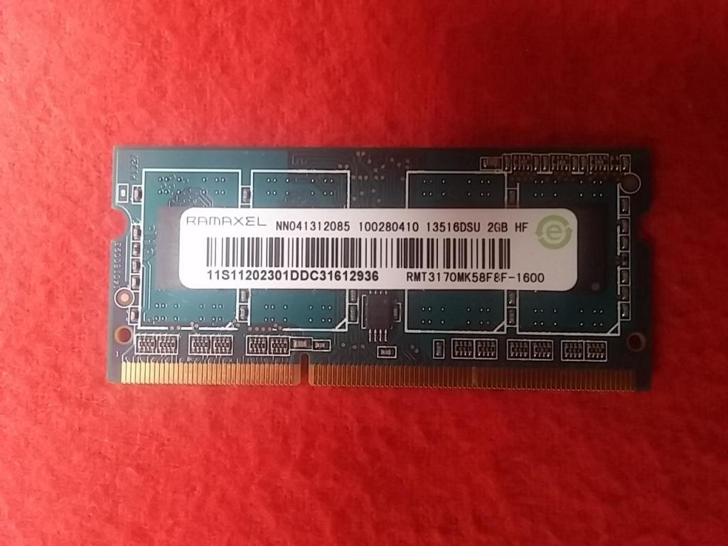 Memoria Ram 2Gb Ddr3 de Mhz RAMAXEL, para Laptop Y