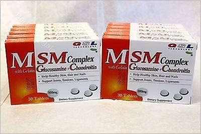 Msm Complex Glucosamina Chondroitine. Stock