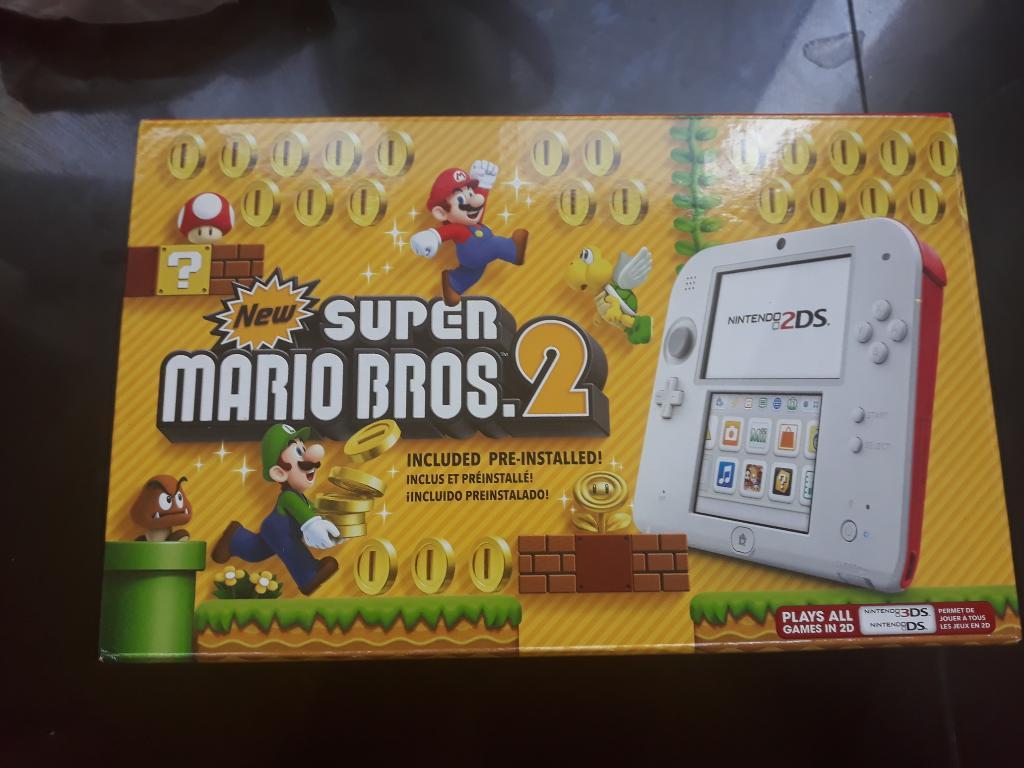 Nintendo 2ds. Super Mario Bros 2.