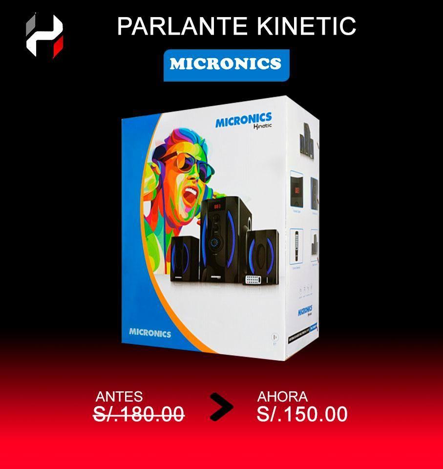 Oferta Equipo Micronics Kinetic 60W