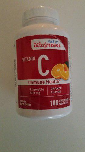 Oferta Vitamina C De 500 Mg Masticable Importado