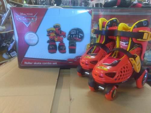 Patines 4 Ruedas - Roller Skate Disney Cars + Protección