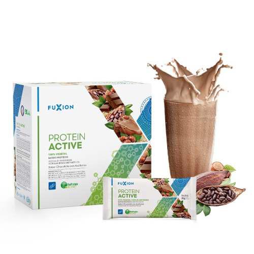 Protein Active Chocolate Con Avellanas Fuxion Le Cae Bien