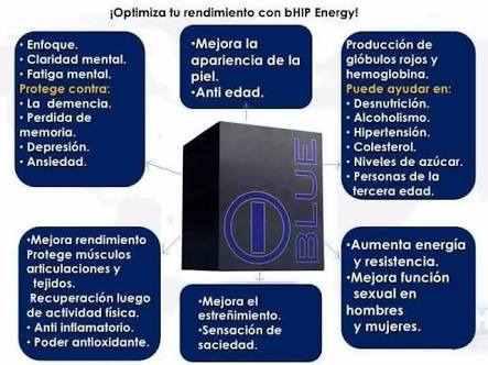 Suplemento Blue Energy Blend: Salud, Energía Y Calidad.