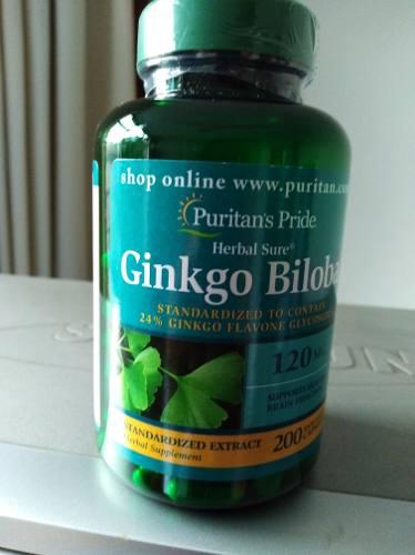 Vitaminas Ginkgo Biloba De 200 Pastillas
