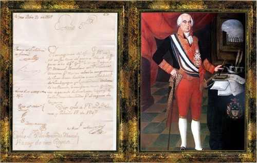 1807 Virrey Jose Fernando De Abascal Marques De La Concordia