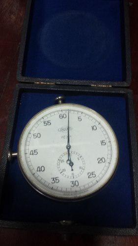 Antiguo Reloj Cronometro Con Su Estuche-tienda Propia