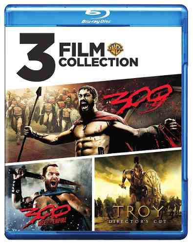 Blu Ray 300/ 300: El Origen De Un Imperio / Troya - Stock