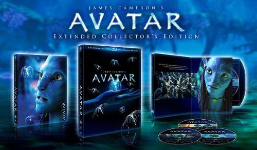 Blu Ray Avatar Edición Colección Extendida - Stock - Nuevo