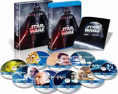 Blu Ray Star Wars Saga - Stock - Nuevo - Sellado