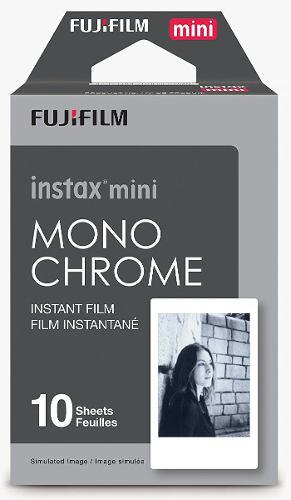 Fujifilm Instax Mini Pelicula En Blanco Y Negro X 10 Tomas