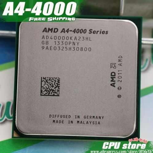 Procesador Amd A4-3300. Socket Fm2.