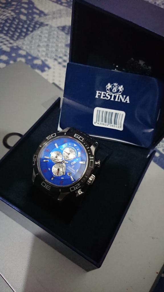 Reloj Festina F Cronógrafo 100 Autentico