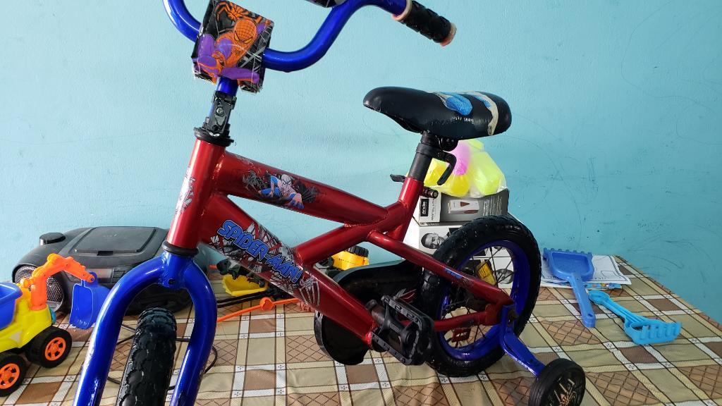 Bicicleta Spiderman Marvel Aro 12