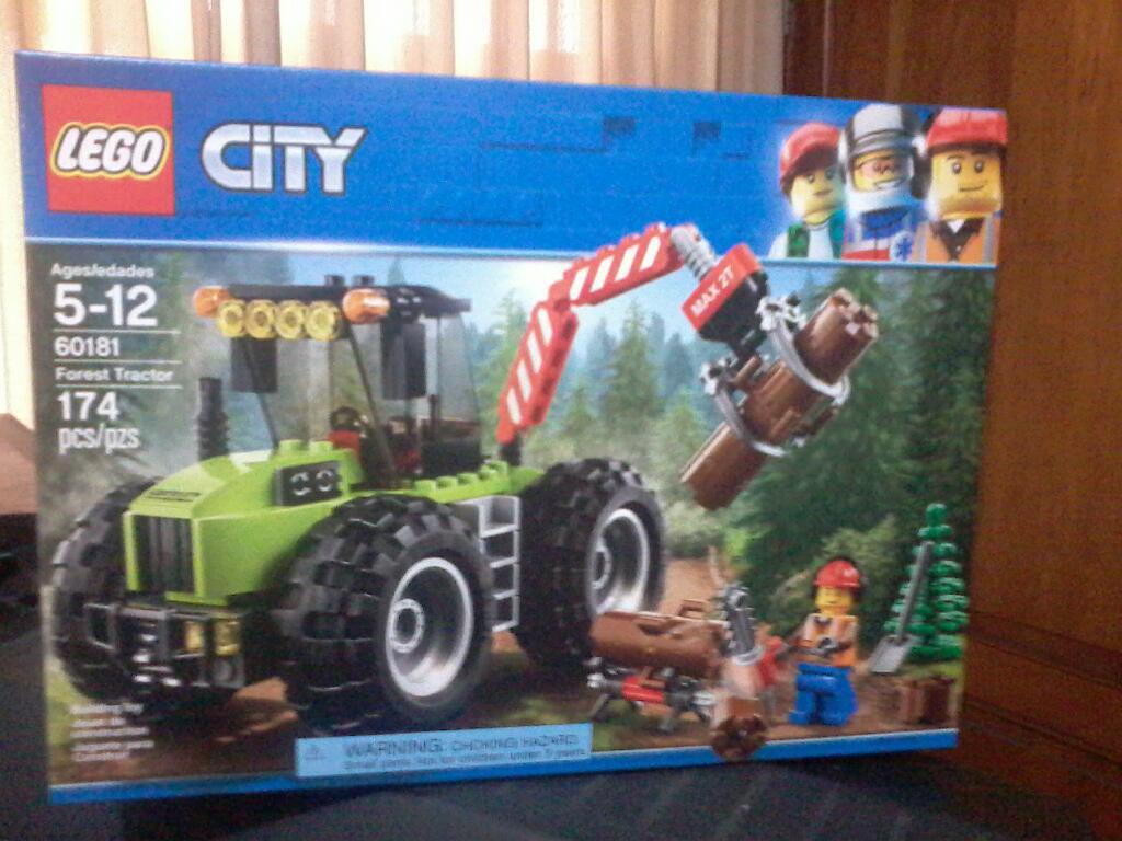 Lego City Tractor Forestal 