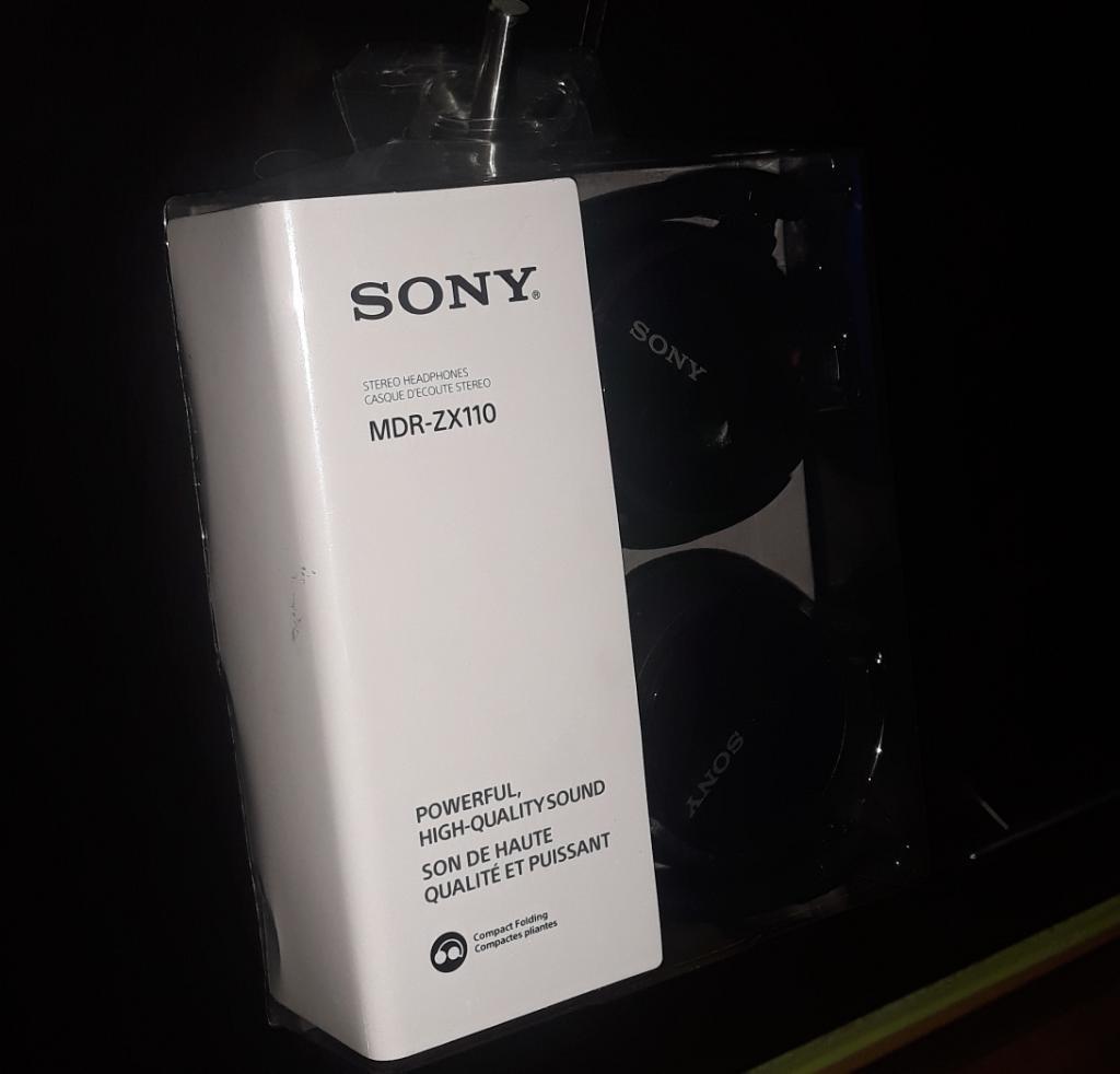 Vendo Cambio Audifonos Sony Zx110 Nuevo