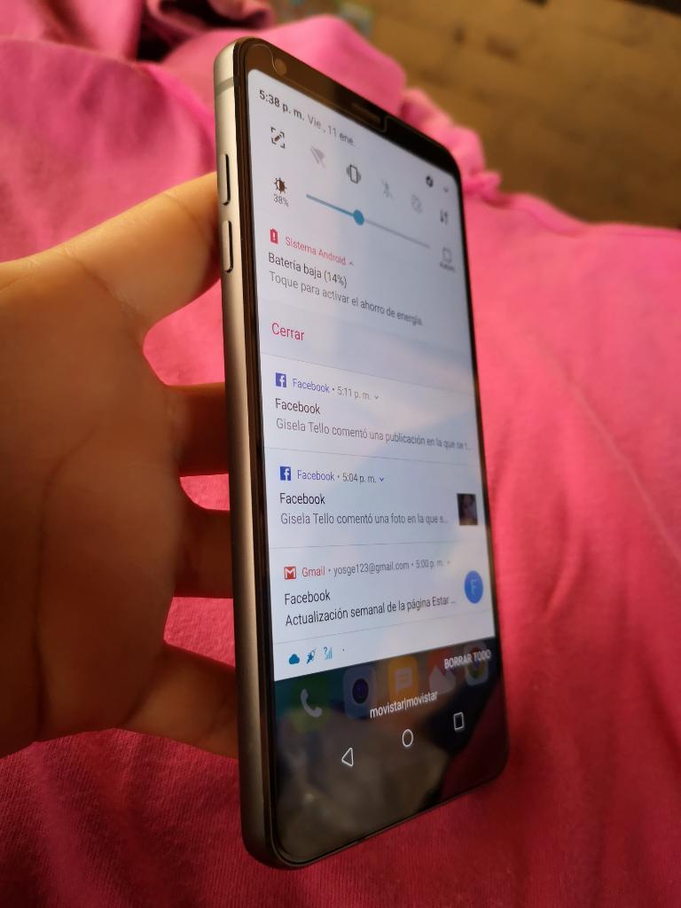 Vendo Lg G6 Negro