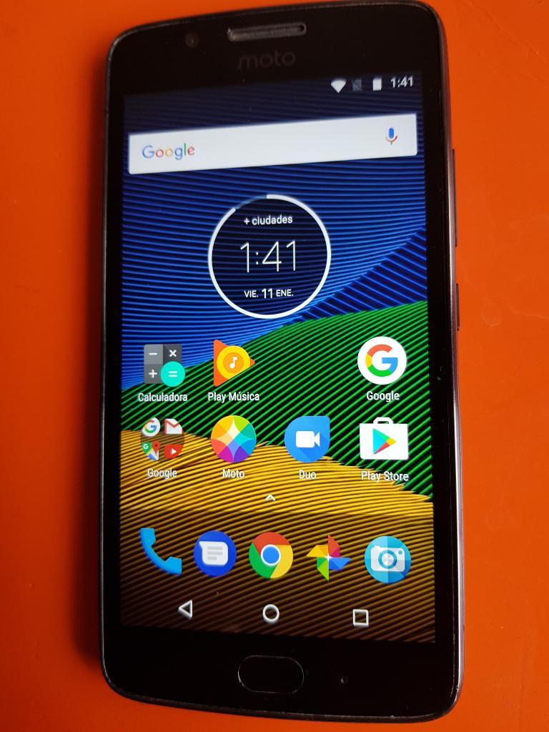Vendo Motorola Moto G5 Como Tablet