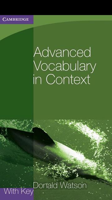 Cambridge Advanced Vocabulary in Context LIBRO DE INGLES