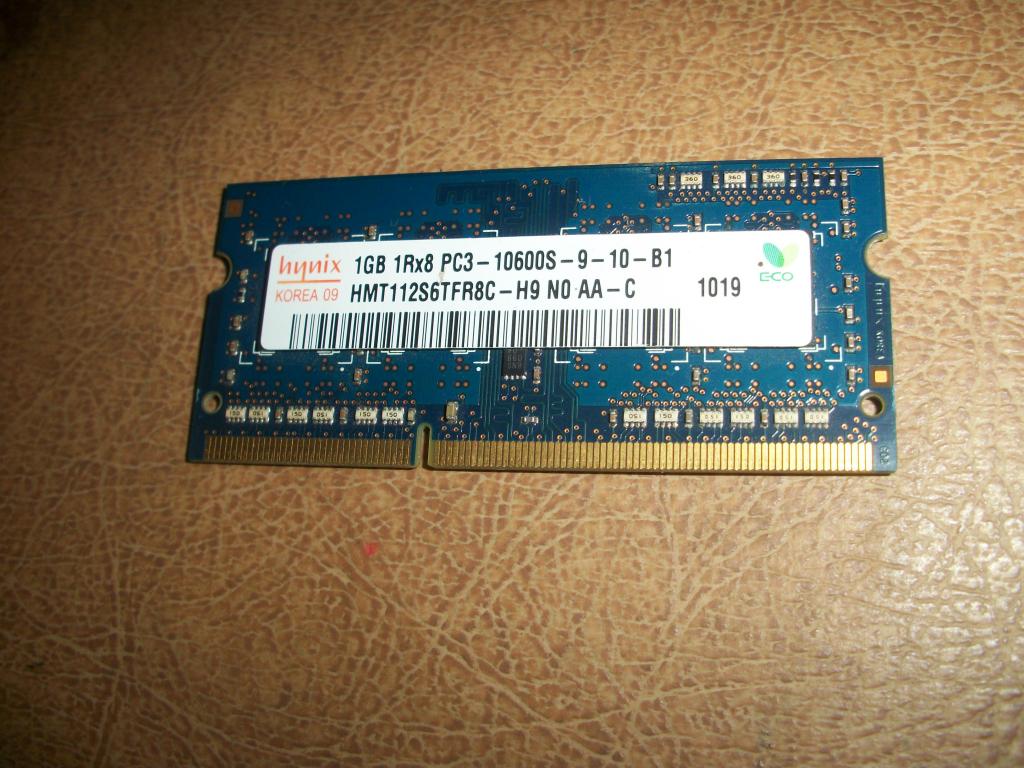 Memoria Ram 1gb Ddr3 para Laptop