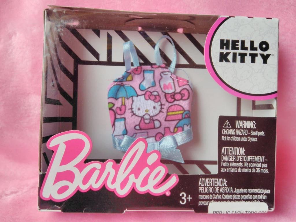 blusa para barbie hello kitty nunca vista en tiendas