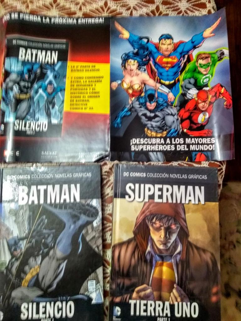 96 tomos originales Marvel y DC Comics