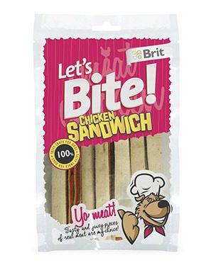 Brit Lets Bite Chicken Sandwich 80gr