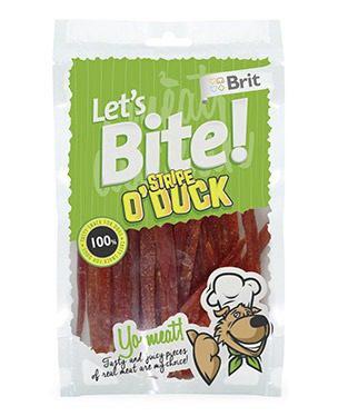 Brit Lets Bite Stripe O Duck 80gr