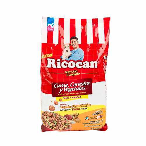 Ricocan: Carne, Cereales Y Vegetales