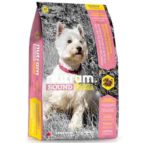 S7 Nutram Sound Perro Adulto Razas Pequeñas 2.72 Kg