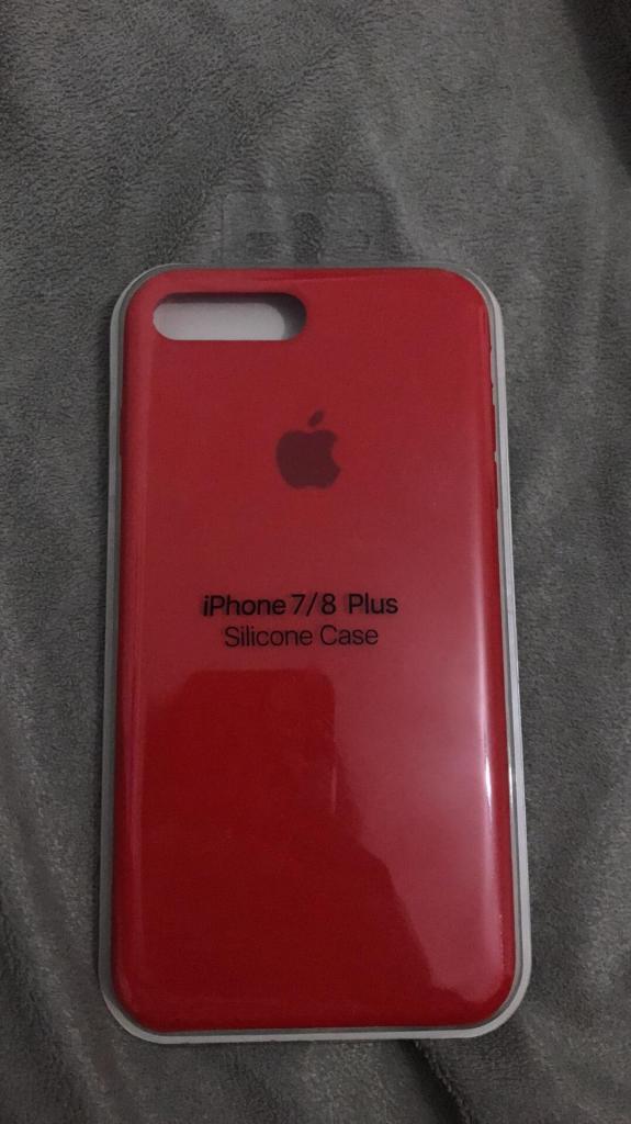 Apple Silicone Case iphone 7 8 plus
