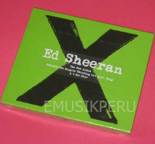 Ed Sheeran X Deluxe Edition Nuevo Sellado En Stock - Emk