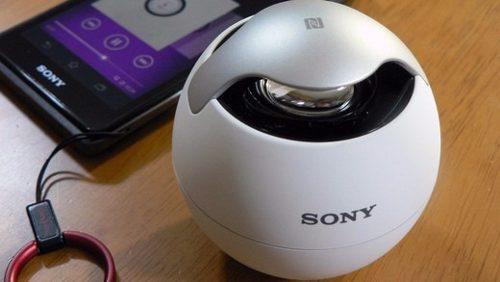 Sony parlante NFC y blutoo cambios