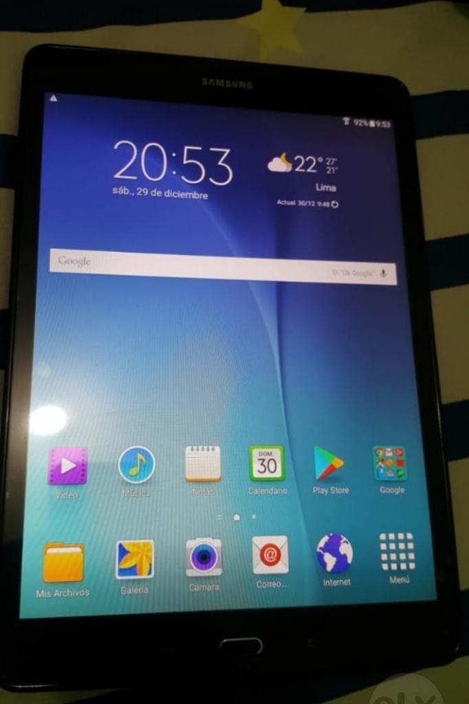 Tablet Samsung Tab a 9.7 Como Nuevo