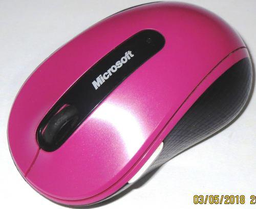 Mouse Inalambrico Microsoft 4000 Lila Pila Aa 8/10