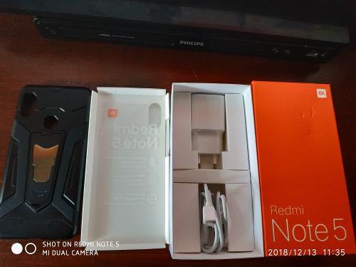 Xiaomi Redmi Note 5 3/32 Negro Menos De 1 Mes De Uso