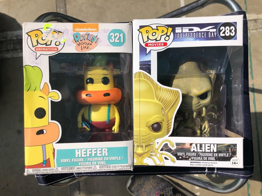 Funko heffer y Alien