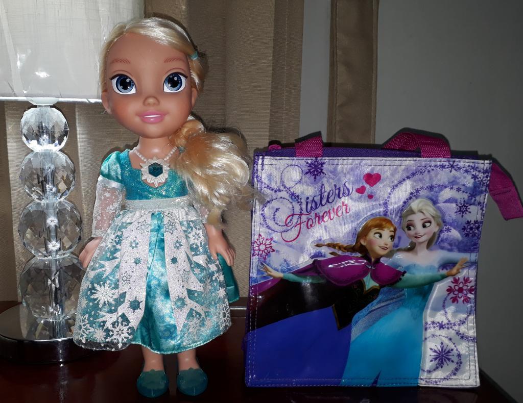 Muñeca Elsa de Frozen Y Cartera D Regalo